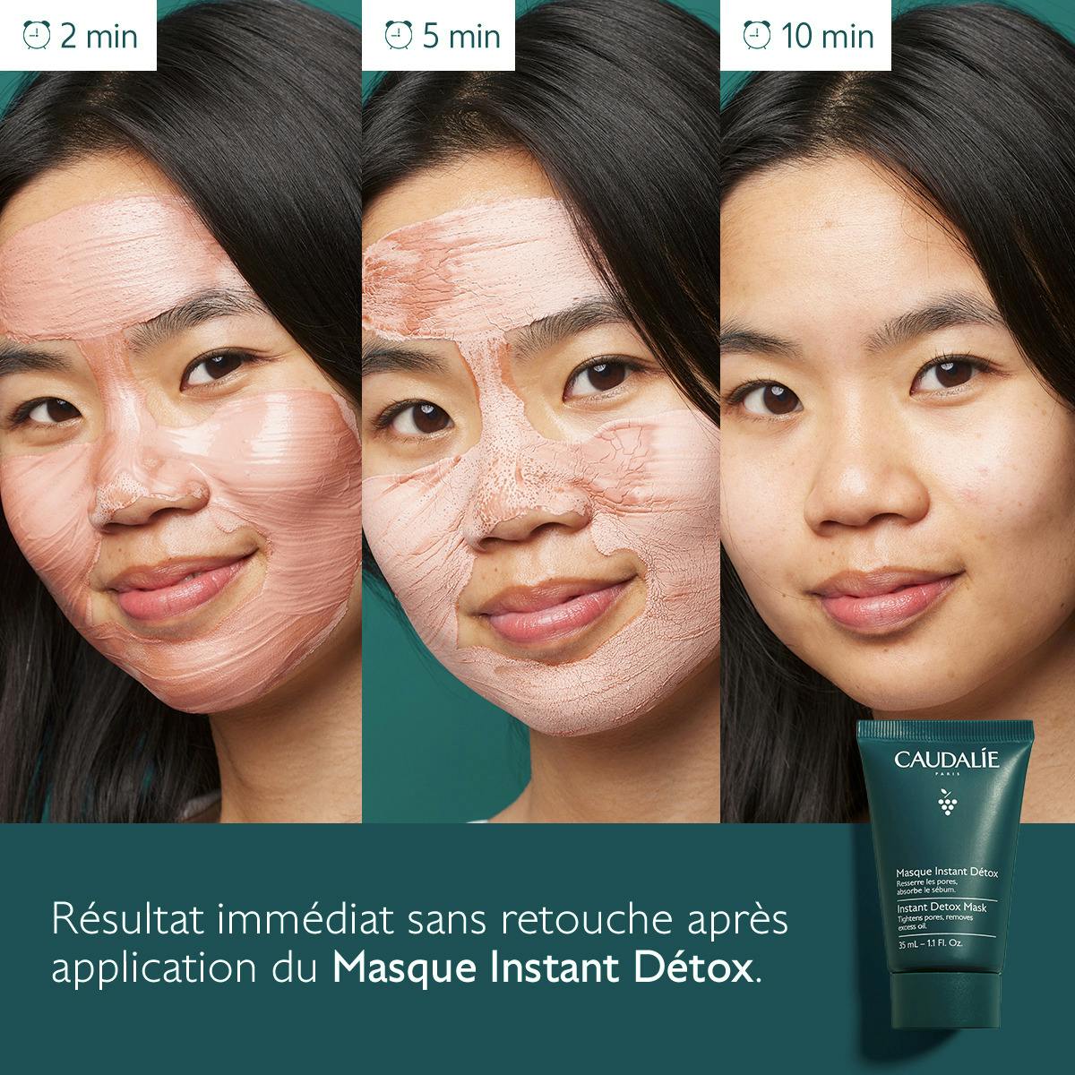 Masque Instant Détox à l'Argile Rose - 35ml