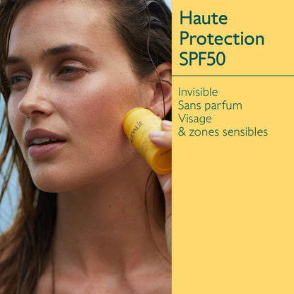 Stick Solaire Invisible Haute Protection SPF50