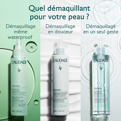 Huile de Soin Démaquillante à l'Huile d'Amande Douce + Ricin - 75ml