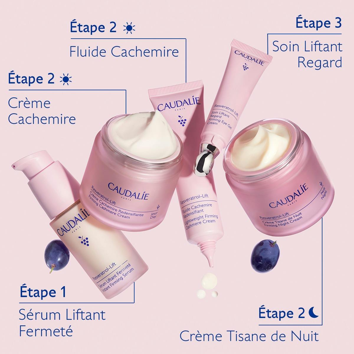 Crème Cachemire Redensifiante au Resvératrol, alternative au Rétinol