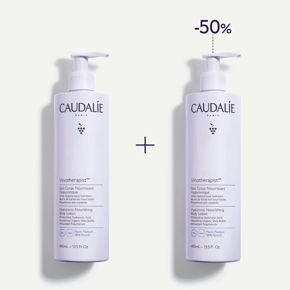 Duo Soin Corps Nourrissant Hyaluronique 400ml + 400ml